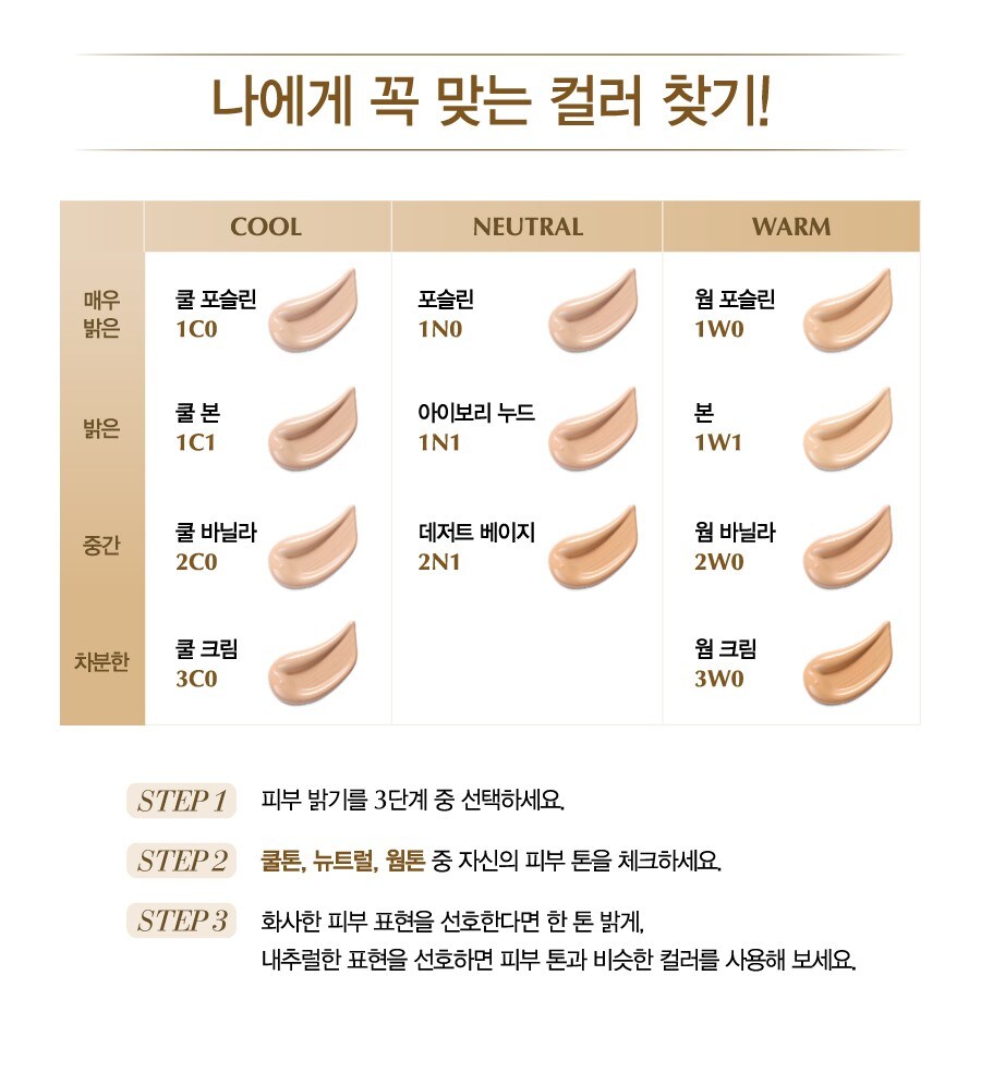 나에게 꼭 맞는 컬러 찾기